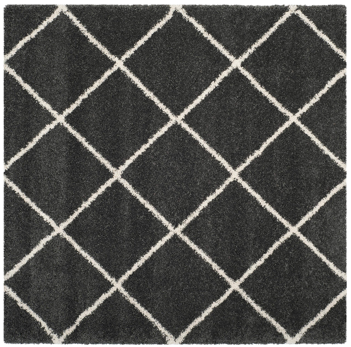 SAFAVIEH Hudson Shag Rug 8'x10', Soft Plush Moroccan Ivory & Beige SGH281D