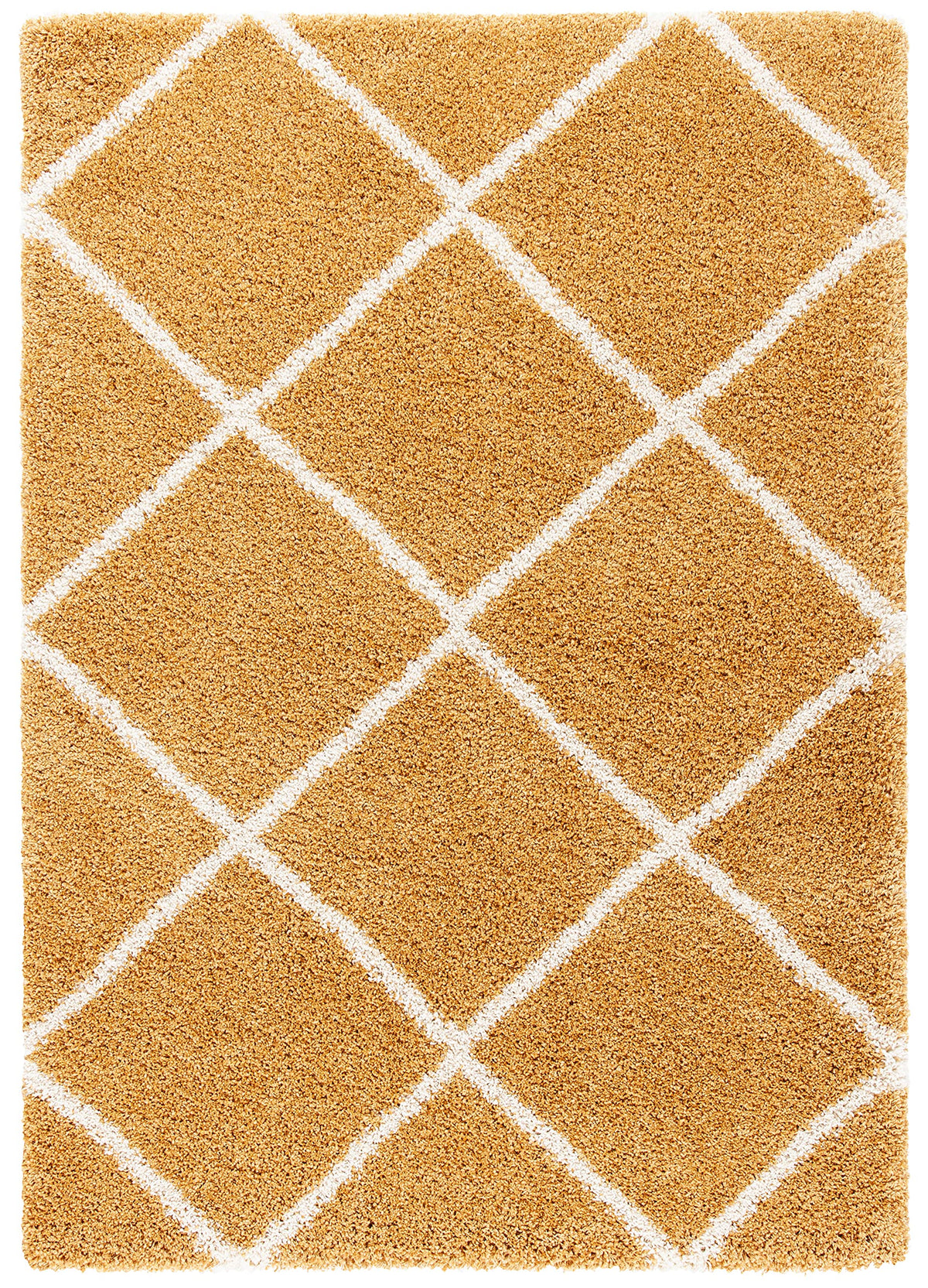 SAFAVIEH Hudson Shag Rug 8'x10', Soft Plush Moroccan Ivory & Beige SGH281D