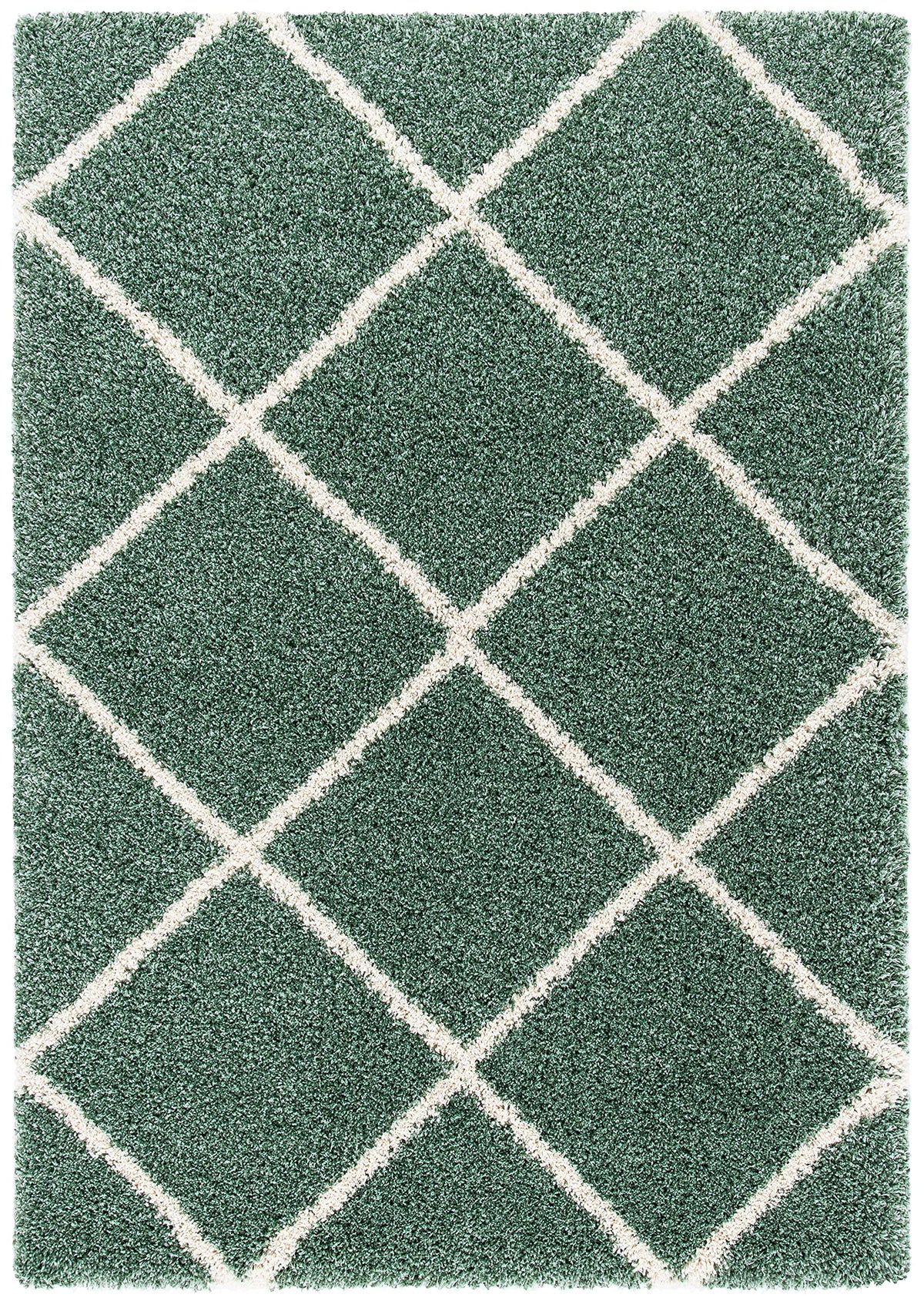 SAFAVIEH Hudson Shag Rug 8'x10', Soft Plush Moroccan Ivory & Beige SGH281D