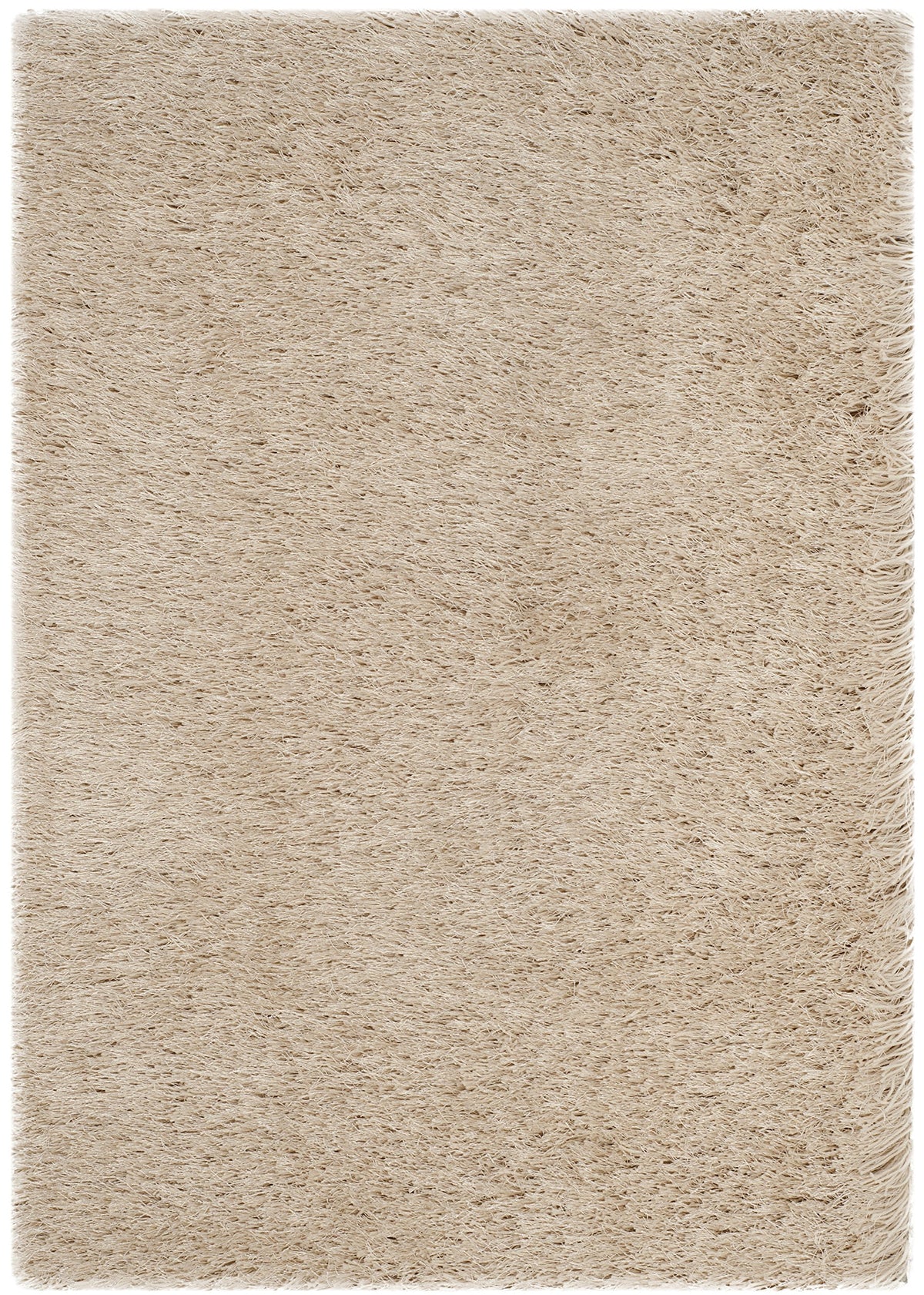 SAFAVIEH Venice Shag Collection Area Rug - 7'6" x 9'6", Pearl, Handmade Glam, 3-inch Thick Ideal for High Traffic Areas in Living Room, Bedroom (SG256P)