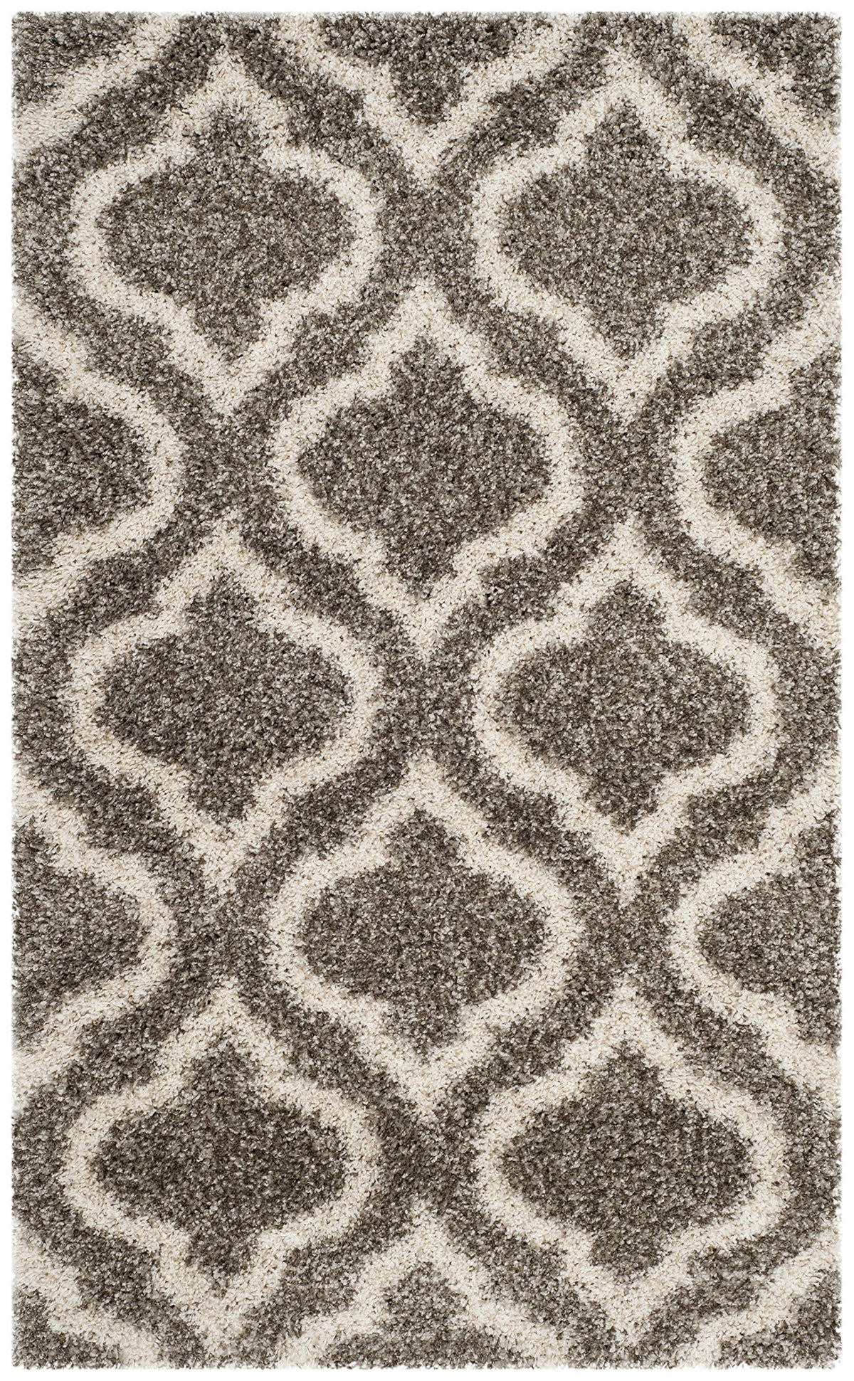 SAFAVIEH Hudson Shag Rug 8x10, Plush Large Multi Ivory & Beige SGH284E