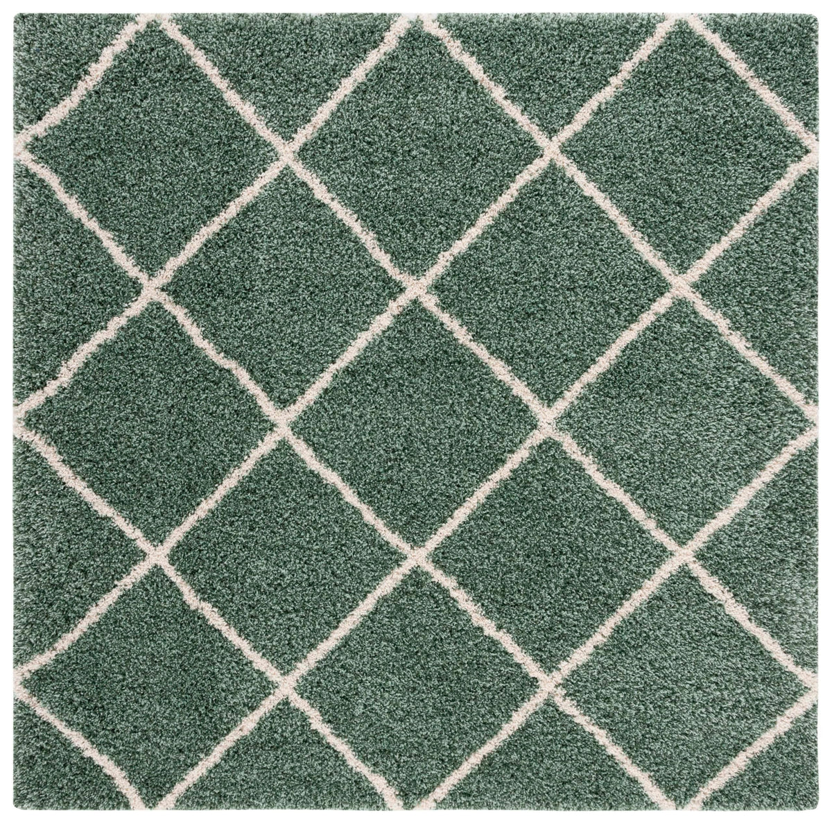 SAFAVIEH Hudson Shag Rug 8'x10', Soft Plush Moroccan Ivory & Beige SGH281D