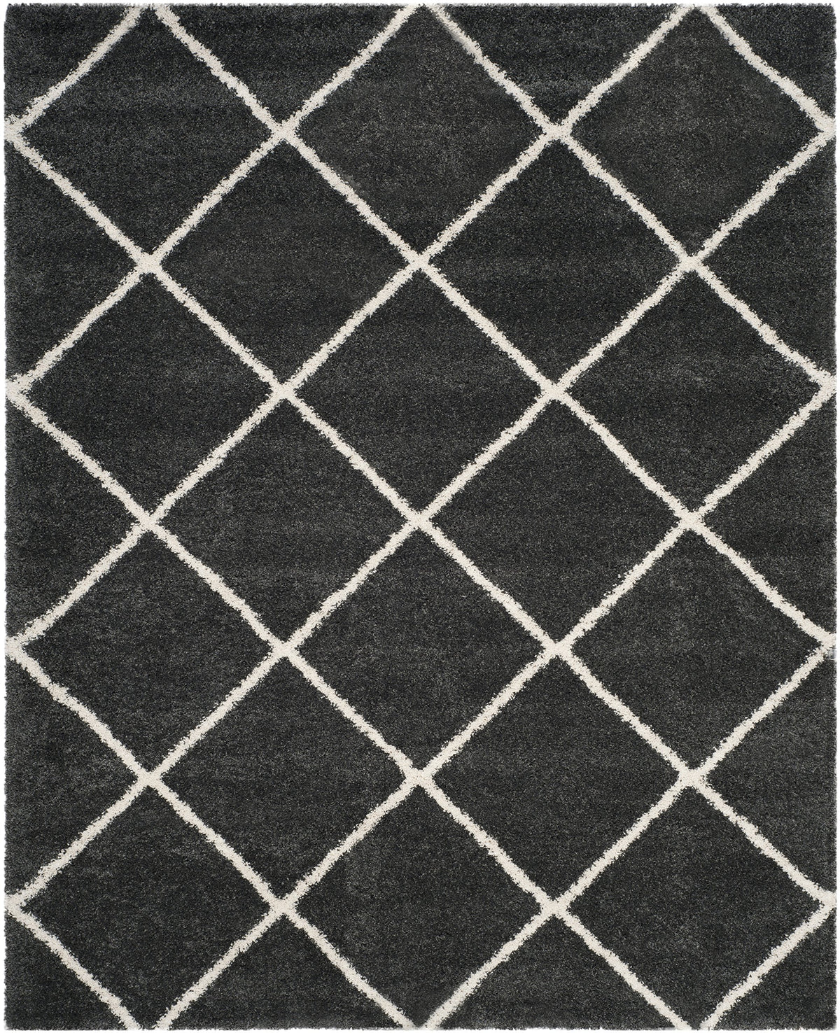 SAFAVIEH Hudson Shag Rug 8'x10', Soft Plush Moroccan Ivory & Beige SGH281D