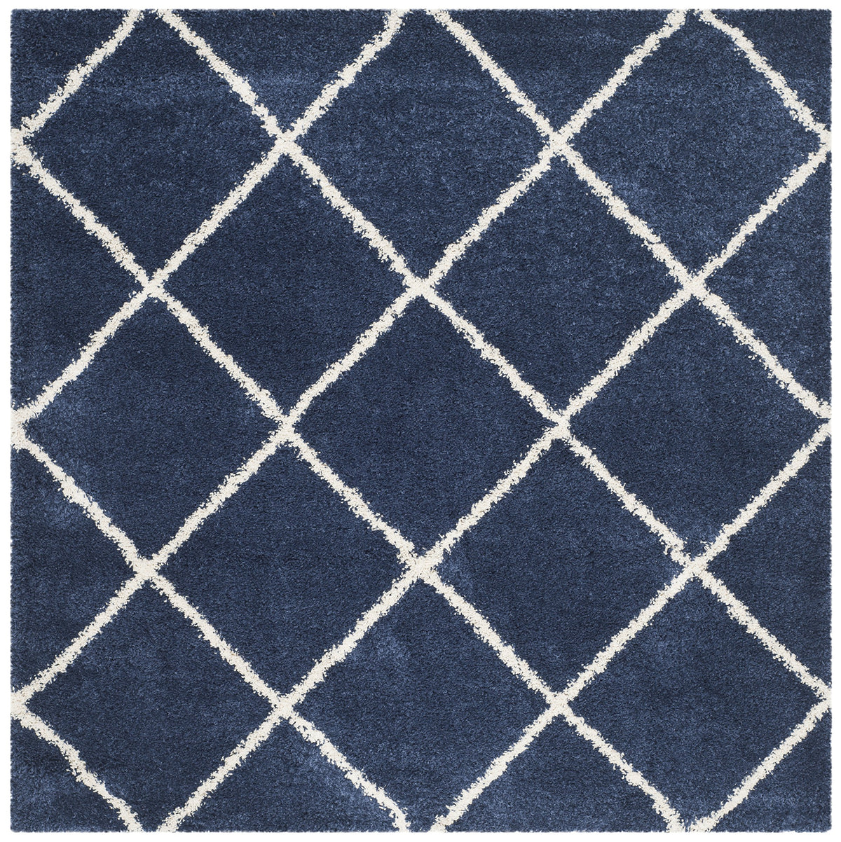 SAFAVIEH Hudson Shag Rug 8'x10', Soft Plush Moroccan Ivory & Beige SGH281D