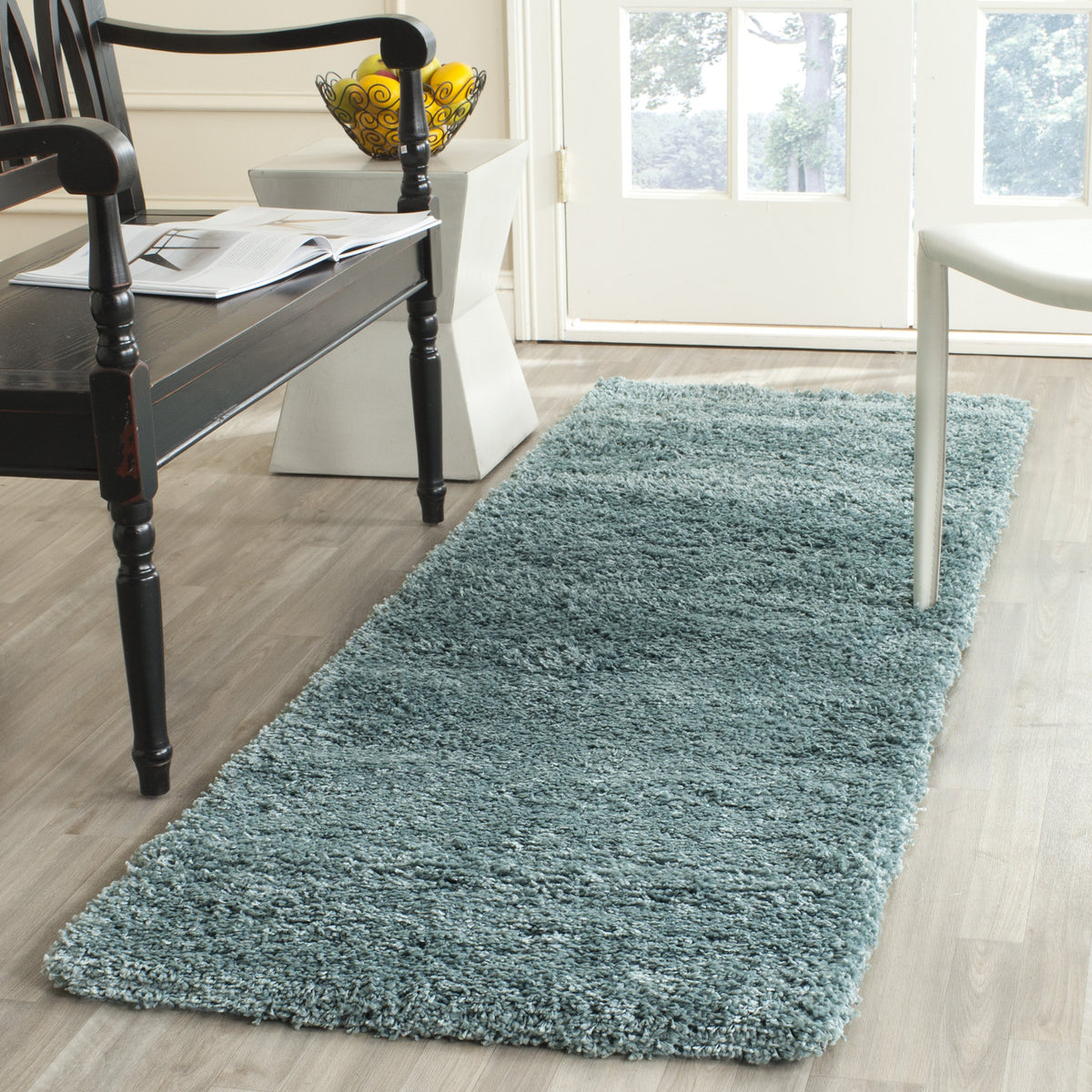 SAFAVIEH Area Rug 8x10 - California Shag Collection - Large - Beige, Non-Shedding & Easy to Clean, Ultra Plush Thick Pile, Ideal for Living Room, Bedroom, Dining Space (SG151-1313)