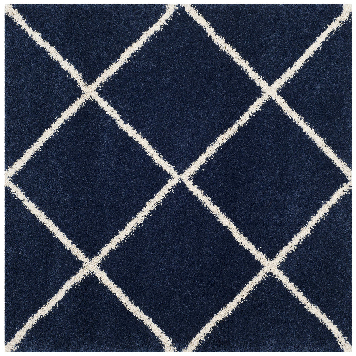 SAFAVIEH Hudson Shag Rug 8'x10', Soft Plush Moroccan Ivory & Beige SGH281D