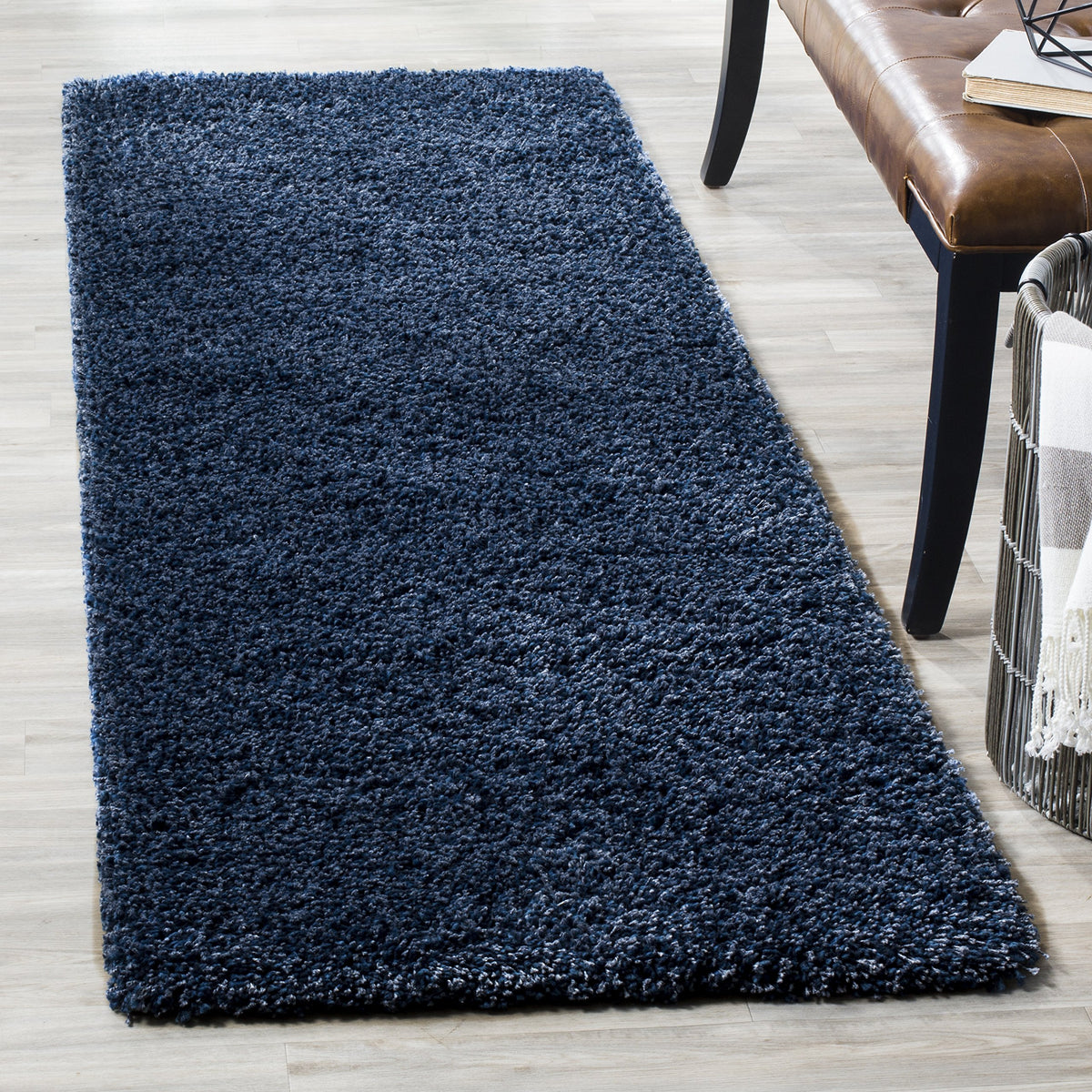 SAFAVIEH Area Rug 8x10 - California Shag Collection - Large - Beige, Non-Shedding & Easy to Clean, Ultra Plush Thick Pile, Ideal for Living Room, Bedroom, Dining Space (SG151-1313)