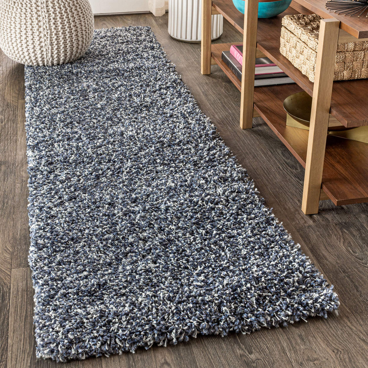 JONATHAN Y Mercer Shag Plush Cream Indoor Area Rug, 4x6, Contemporary, Modern, Easy-Cleaning for Living Room, Bedroom, Kitchen, Pet Friendly, Non-Shedding (MCR106D-4)