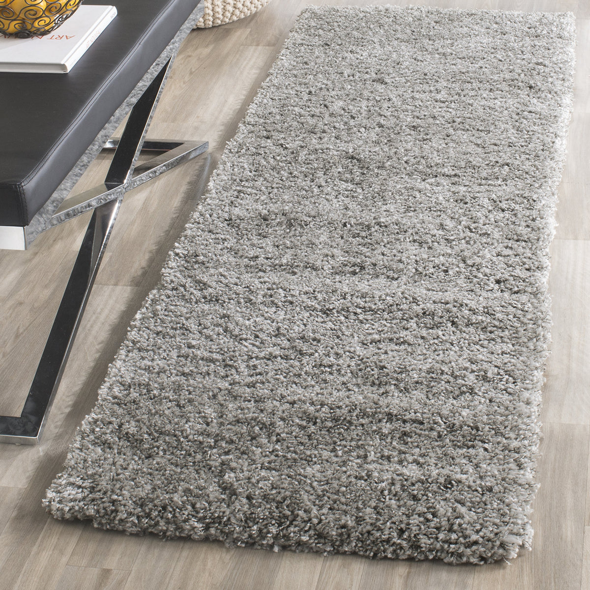 SAFAVIEH Area Rug 8x10 - California Shag Collection - Large - Beige, Non-Shedding & Easy to Clean, Ultra Plush Thick Pile, Ideal for Living Room, Bedroom, Dining Space (SG151-1313)