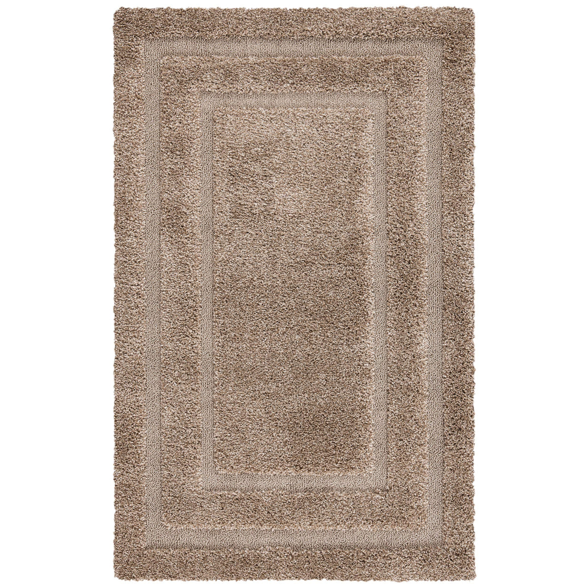 SAFAVIEH Florida Shag Rug 8'x10', Soft Plush Modern Cream SG454-1111